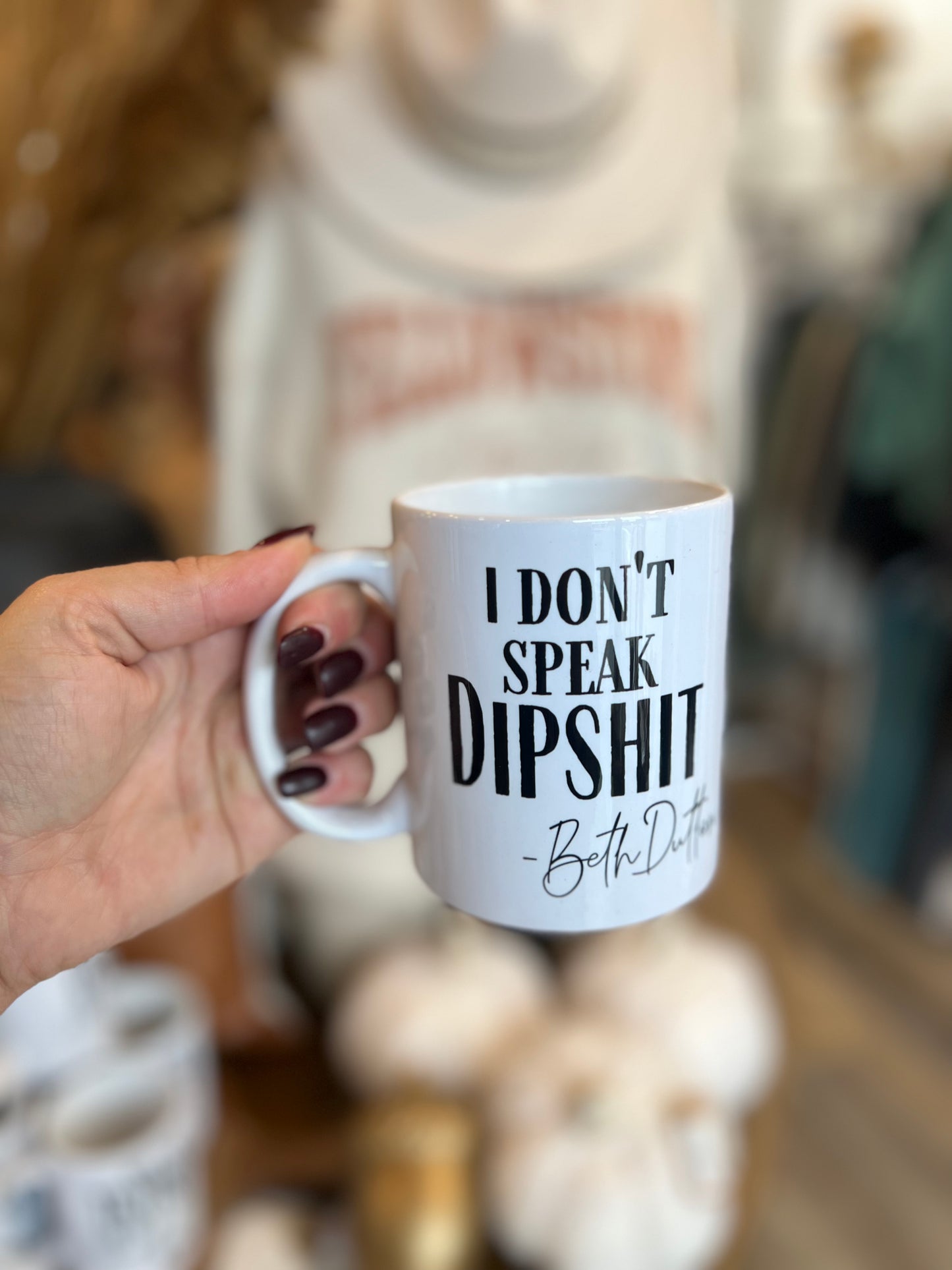 I DONT SPEAK DIPSHIT